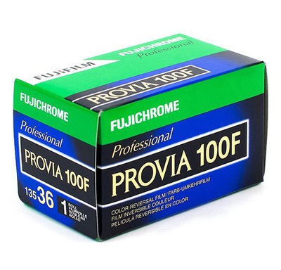 Fujifilm Fujichrome Film fotograficzny Provia 100F/36 klisza slajd 35mm