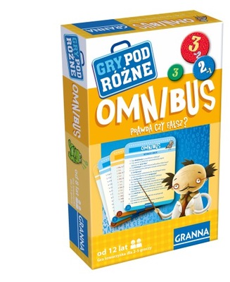 Granna Omnibus: Prawda czy Fałsz? - gra podróżna K