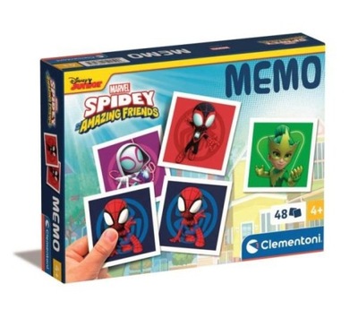 CLEMENTONI GRA MEMO SPIDEY I PRZYJACIELE 18313