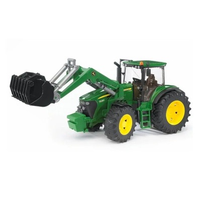 Traktor Bruder John Deere 7930 z ładowaczem U03051 + PRZYCZEPA