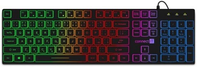 Connect IT Chocolate RNBW, černá (CKB-5050-CS)