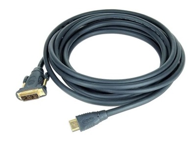 Kabel HDMI-DVI 1.8M (pozłacane końcówki)