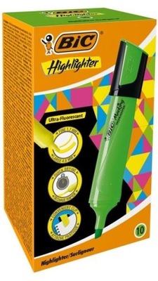 BIC Zakreślacz FLAT Highlighter zielony