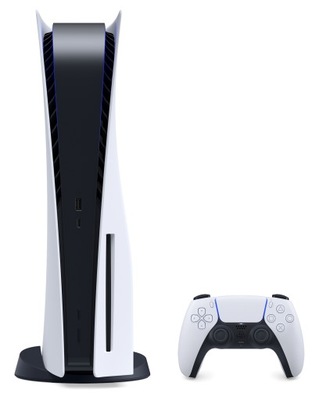 Sony PlayStation 5 CFI-1216A Stan BDB jak nowa GWR ponad rok, + 10 gier