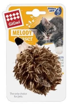 Zabawka kot GiGwi Melody Chaser Jeż z dźwiękiem. chip