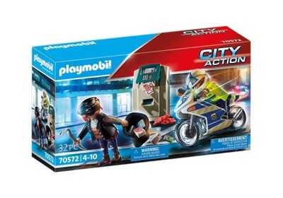 Playmobil 70572 Pościg Motorem Policyjnym Policja