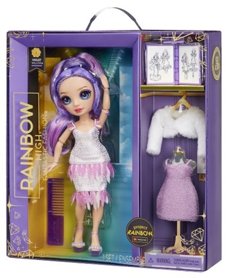 RAINBOW HIGH LALKA VIOLET WILLOW FANTASTIC 587385