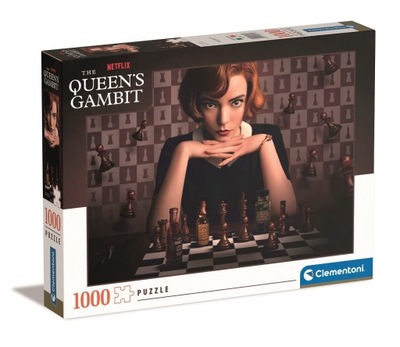 Clementoni 1000 EL. netflix queen's gambit 39697 P