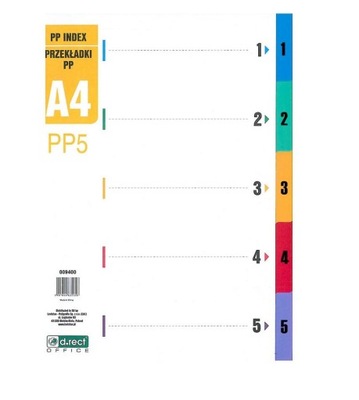 PRZEKŁADKI D.RECT PP 1-5 PP5