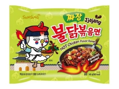 Zupa Samyang Jjajang ramen ostry kurczak 140g