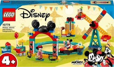 LEGO 10778 Disney - Miki, Minnie i Goofy w wesołym miasteczku