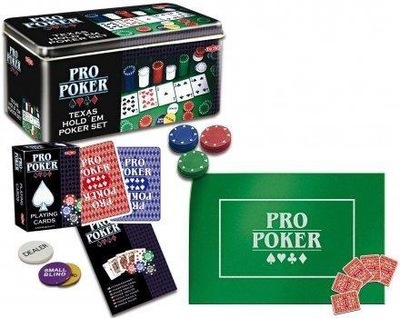 Pro Poker Texas Hold'em w puszce