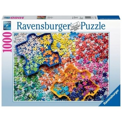 OUTLET Puzzle Ravensburger kolorowe 1000 elementów 152742