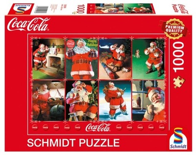 Puzzle PQ 1000 Coca-Cola Święty Mikołaj G3