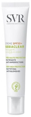 SVR SEBIACLEAR Krem z filtrem SPF50 50ml