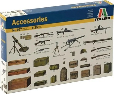 Italeri 0407 1/35 Accessories