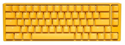 Ducky One 3 Yellow SF Gaming Keyboard, RGB LED - MX-Silent-Red (US)
