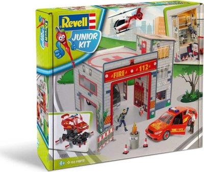 Zestaw Revell Junior Kit Remiza strażacka 00850