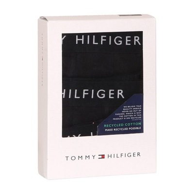 TOMMY HILFIGER bokserki męskie 3-pak, czarne, S