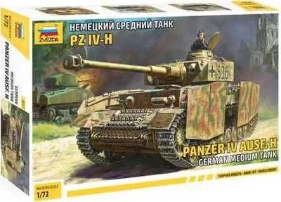 Zvezda 5017 1/72 Panzer IV Ausf.H