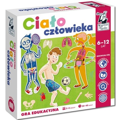 Gra edukacyjna Ciało człowieka Kapitan Nauka