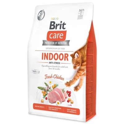 Brit Care Cat Grain Free Indoor Anti-Stress Sucha Karma dla Kota 2kg