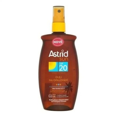 Olej na opaľovanie Astrid 20 SPF 200 ml