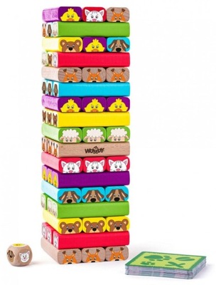 WOODY Sammy torony állatokkal