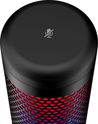 HyperX Quadcast S mikrofon gamingowy USB do komputera, sprawny, bez nóżki