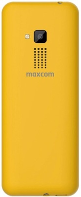 Telefon komórkowy Maxcom żółty