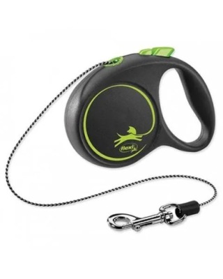 Smycz FLEXI Black Design S (5 m - 12 kg)