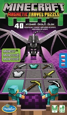 Puzzle magnetyczne minecraft gra podróżna