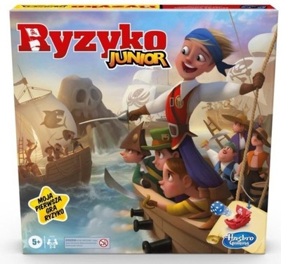 Gra planszowa Ryzyko Junior E6936 Hasbro Piraci wersja Polska