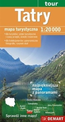 Tatry mapa turystyczna