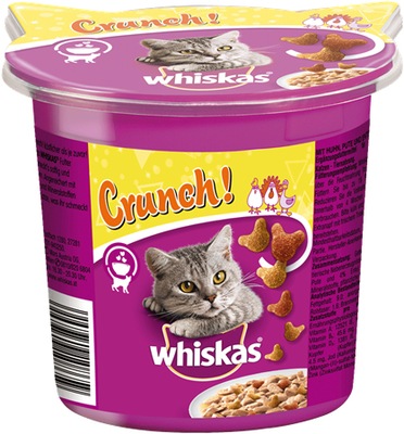 Whiskas Crunch przysmak dla kota z drobiem 100g