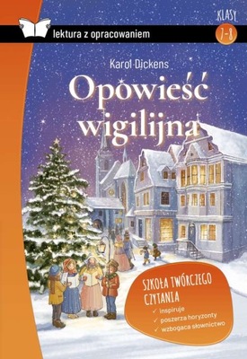 Opowieść Wigilijna Lektura Z Opracowaniem Charles Dickens BR SBM