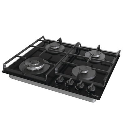 Gorenje Hob GTW641EB Gas on glass, Number of burners/cooking zone