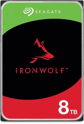 Dysk HDD Seagate IronWolf ST8000VN004 8TB 3.5" 256 MB SATA 3 NAS 7200 CMR