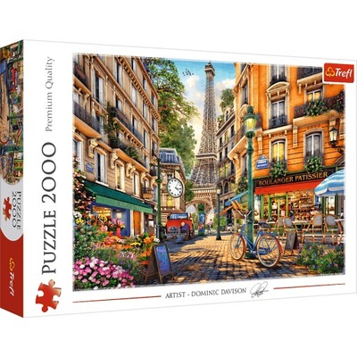 Puzzle 2000 elementów. Popołudnie w Paryżu