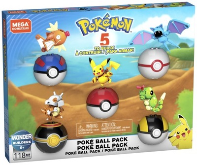 Mega Bloks Mega Construx Pokemon Poke Ball GHP85