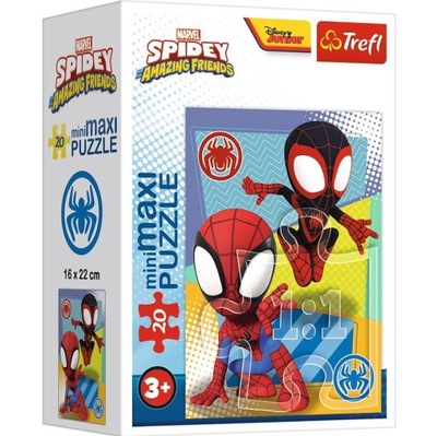 Puzzle Trefl Spidey 20 elementów Puzzle 20 miniMaxi Spidey 21132