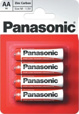 Bateria cynkowo-węglowa Panasonic AA (R6) 4 szt.