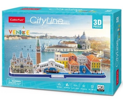 PUZZLE 3D City Line Wenecja