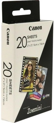 Papier fotograficzny Canon ZP-2030 20 szt. 80 g/m² błyszczący 2x10 sztuk