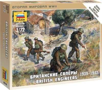 Zvezda 6219 1/72 British Engineers