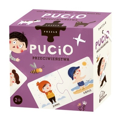 Puzzle Pucio Przeciwieństwa dla maluchów