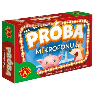 Próba mikrofonu