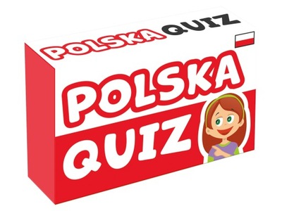 GRA mini QUIZ POLSKA edukacyjna rodzinna karciana PREZENT na urodziny 7+