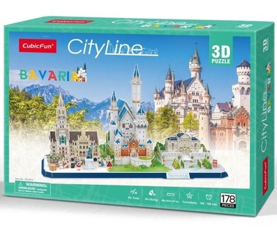 PUZZLE 3D City Line Bavaria