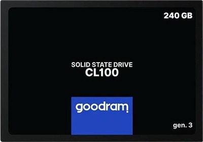 Dysk SSD Goodram CL100 Gen. 3 240GB 2,5" SATA III